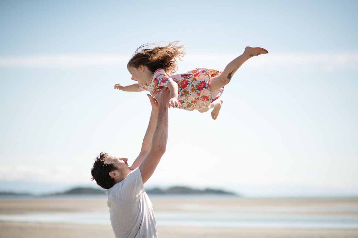 Father's Day at Rathtrevor Beach