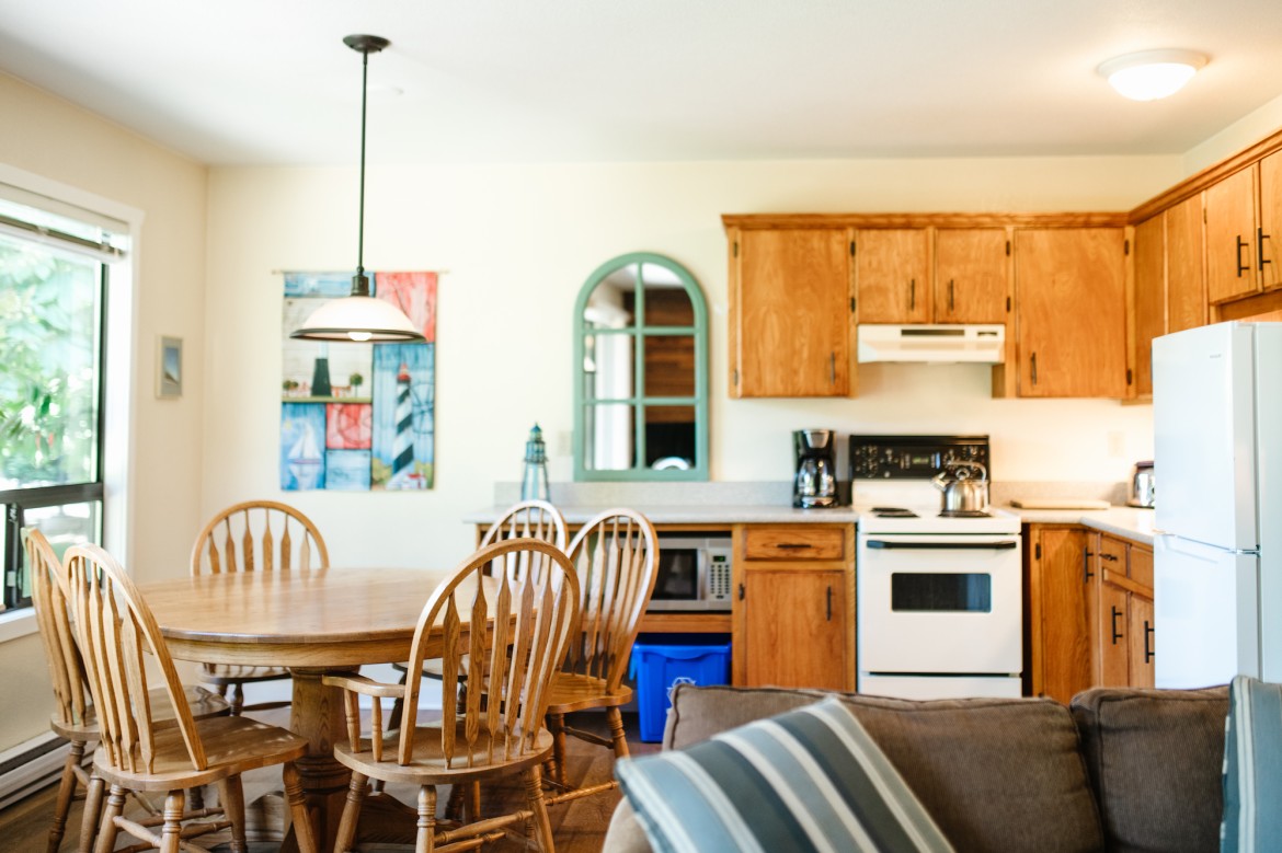 Fully equipped kitchen - each unit is unique