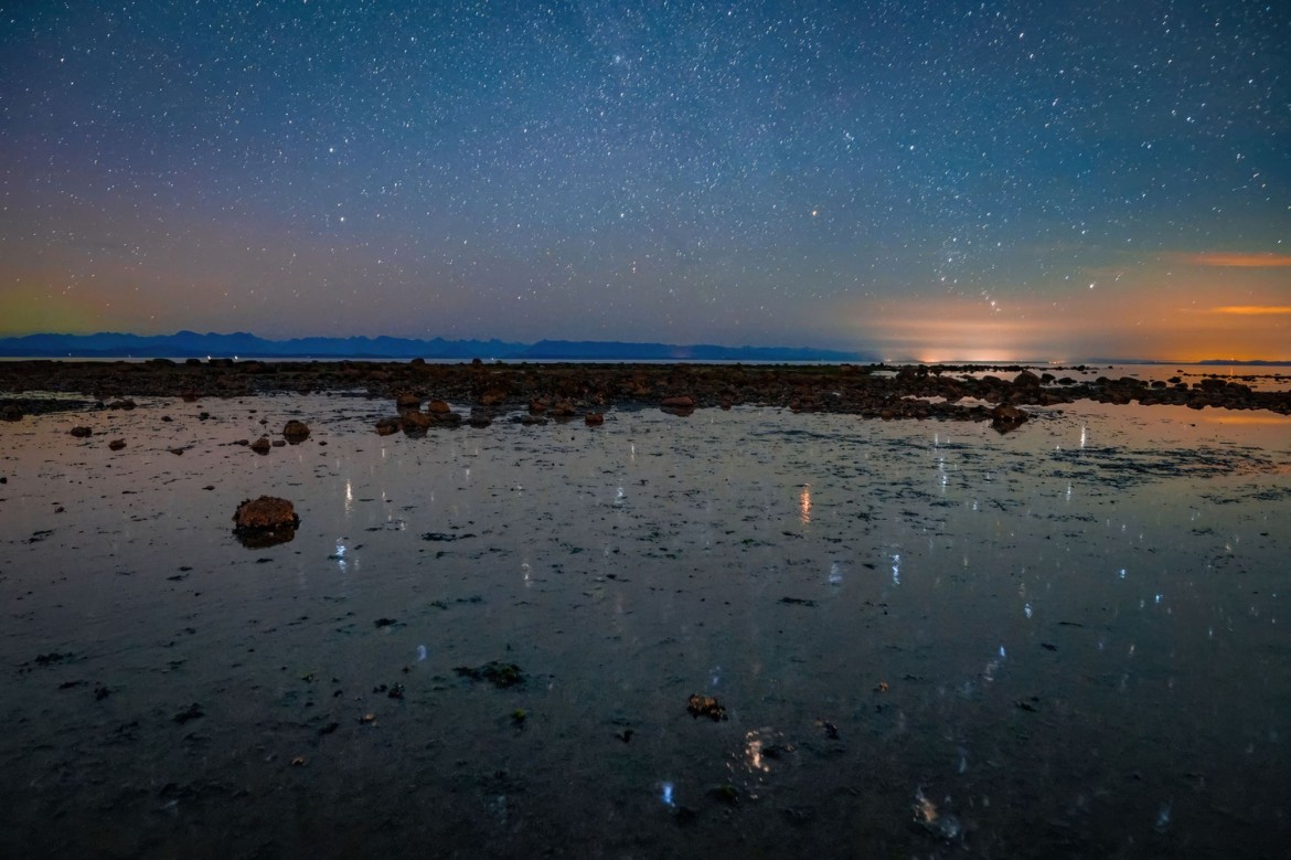 Stargazing at Rathtrevor Beach