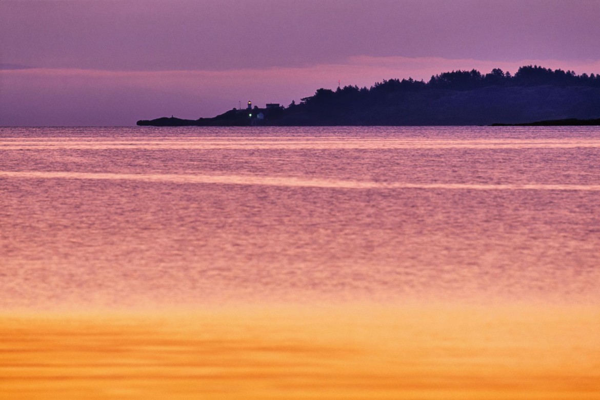 Rathtrevor Beach and Madrona Point beyond